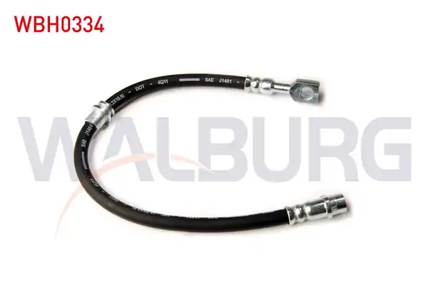 WALBURG WBH0334 | Fren Hortumu Ön Sol Sağ 380mm Opel Vectra C 2002 2008 2 Adet