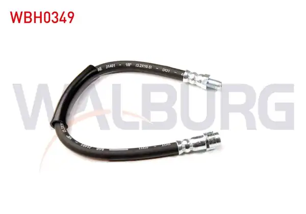 WALBURG WBH0349 | Fren Hortumu Arka Sol Sağ 320mm Mercedes Viano W639 2003 2014 2 Adet