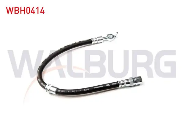 WALBURG WBH0414 | Fren Hortumu Arka Sol 350mm Chevrolet Lacetti J200 2006 2012 Daewoo Nubira Klaj 1997 2003 2 Adet