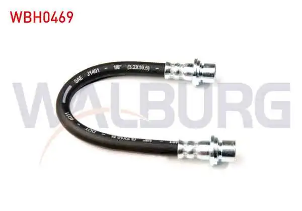 WALBURG WBH0469 | Fren Hortumu Arka Sol-Sağ 200mm Chevrolet Spark (M200) 2005-2010 / Daewoo Matız (Klya) 1998-2005 / Chevrolet Spark (M300) 2010-2014 | 2 Adet