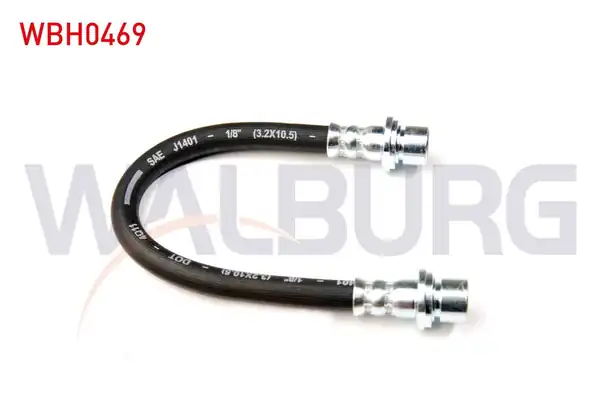 WALBURG WBH0469 | Fren Hortumu Arka Sol Sağ 200mm Chevrolet Spark 2 Adet