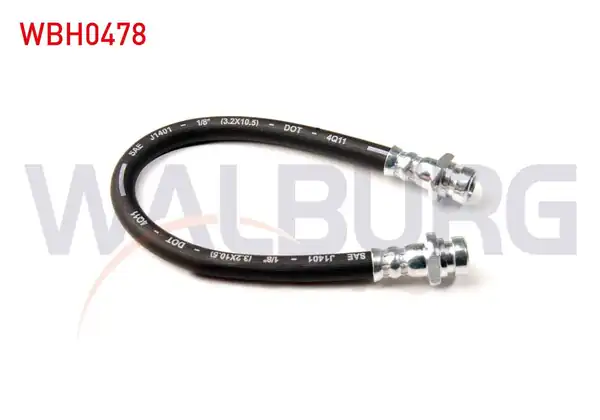 WALBURG WBH0478 | Fren Hortumu Arka Sol Sağ 230mm Suzuki Grand Vitara İ Ft > 1998 2003 2 Adet