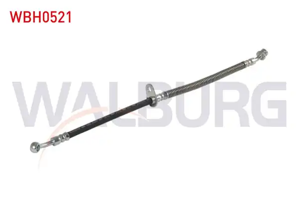 WALBURG WBH0521 | Fren Hortumu Ön Sağ 470mm Kia Rio II 2006 2011 2 Adet