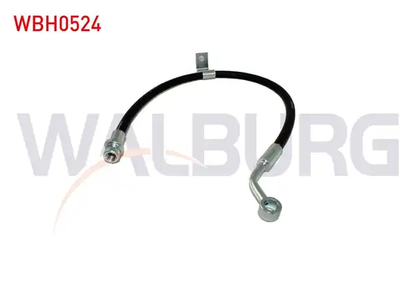 WALBURG WBH0524 | Fren Hortumu Arka Sağ 460mm ABS li Kia Rio II 2006 2011 2 Adet