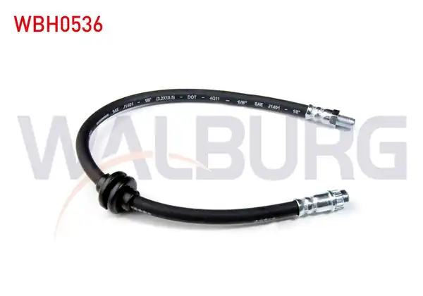 WALBURG WBH0536 | Fren Hortumu Ön Sol Sağ 430mm Renault Fluence L30 2009 2 Adet