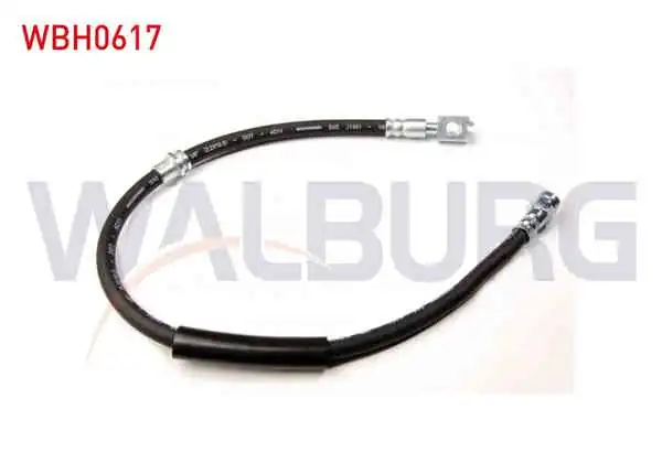 WALBURG WBH0617 | Fren Hortumu Ön Sol-Sağ 600mm Audi A3 (8V_) 2012-/ Volkswagen Golf VII (5G1) 2012-/ Volkswagen Passat (3G2) 2014-/ Seat Leon (5F) 2012-/ Skoda Octavia (5E3) 2012-/ Volkswagen Arteon (3H7) 2017-| 2 Adet