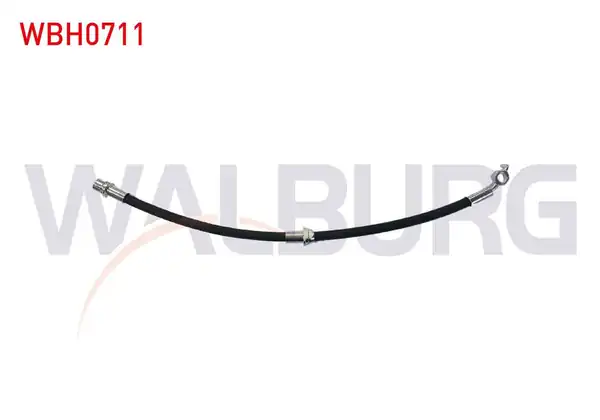 WALBURG WBH0711 | Fren Hortumu Ön Sol 525mm Nissan Micra IV K13 2010 2 Adet
