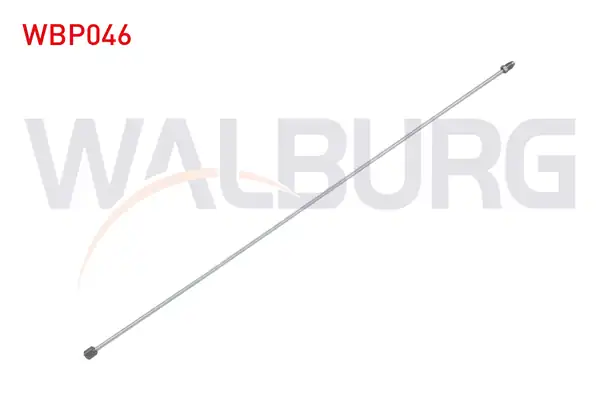 WALBURG WBP046 | Fren Borusu Sol Ana Merkez Ön Dişi Ek Arası 91cm Kangoo 5 Adet
