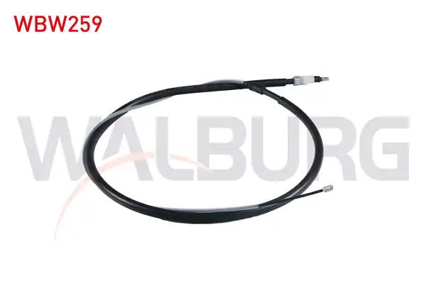 WALBURG WBW259 | El Fren Teli Arka Sol Sağ Diskli Citroen C3 III 1 6 Hdi 2016