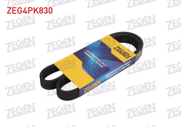 ZEGEN ZEG4PK830 | Kanallı V Kayışı 4pk830 Chevrolet Aveo 1 2 Honda Nissan Suzuki Toyota