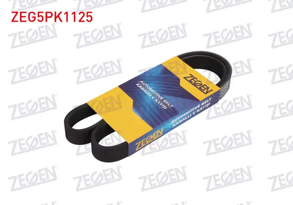 ZEGEN ZEG5PK1125 | Kanallı V Kayışı 5pk1125 P106 II 1 4 1 6 Saxo 1 6