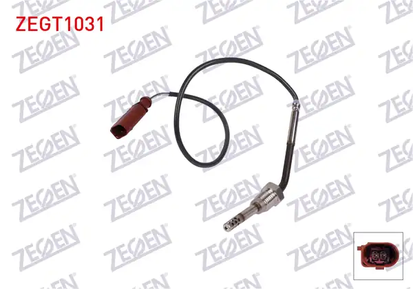 ZEGEN ZEGT1031 | Egzoz Sıcaklık Sensörü Egt Seat Cordoba