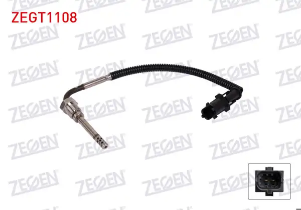 ZEGEN ZEGT1108 | Egzoz Sıcaklık Sensörü (Egt) Fiat Idea 1.3 D Multijet 2008-2012 / Linea 1.3 D Multijet 2009 -