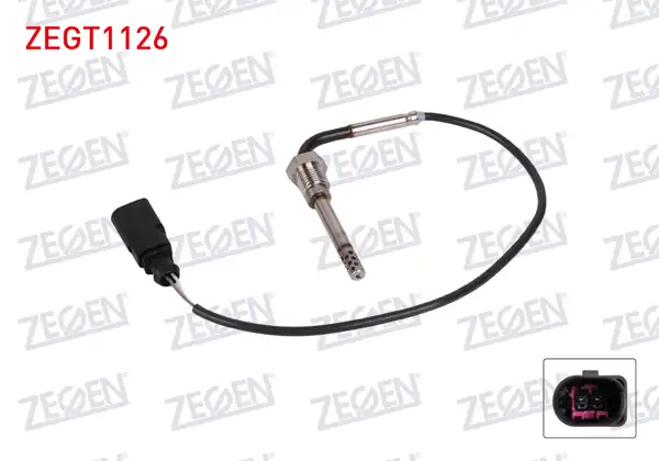ZEGEN ZEGT1126 | Egzoz Sıcaklık Sensörü Egt Porsche Cayenne 92a 3 0 Dıesel 2010 Touareg 3 0 V6 TDI 2010 2018