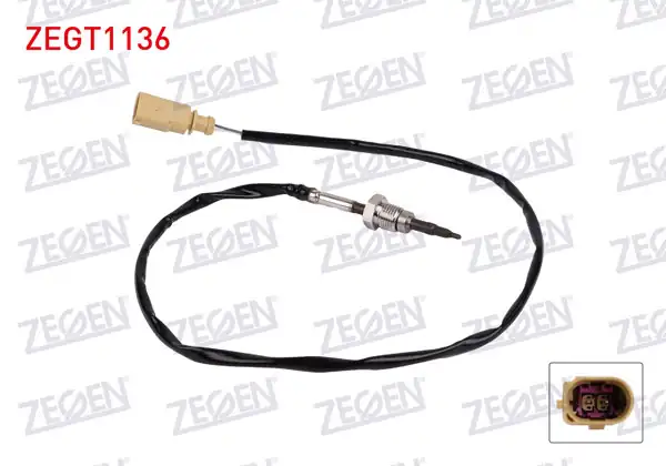 ZEGEN ZEGT1136 | Egzoz Sıcaklık Sensörü (Egt) Volkswagen Tiguan 1.6 TDI 2016-2020 / Touran 1.6 TDI 2015-2016