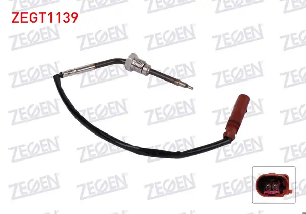 ZEGEN ZEGT1139 | Egzoz Sıcaklık Sensörü (Egt) Audi A4 Allroad B9 3.0 TDI Quattro 2016-2018 / A6 C7 3.0 TDI Quattro 2013-2018 / Q7 3.0 TDI Quattro 2016-2018