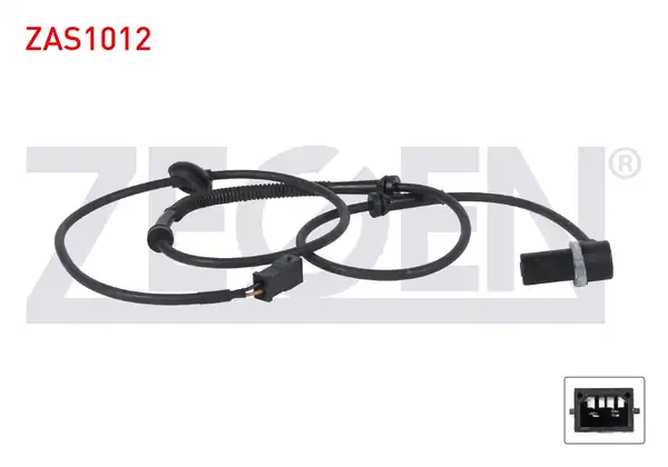 ZEGEN ZAS1012 | ABS Sensörü Arka Sol Sağ Audi A4 B6 00 04
