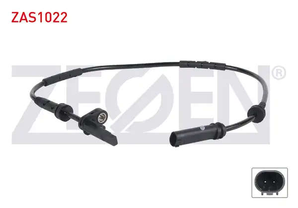 ZEGEN ZAS1022 | ABS Sensörü Arka Sol-Sağ BMW X3 (F25) 10-17 / X4 (F26) 14-18