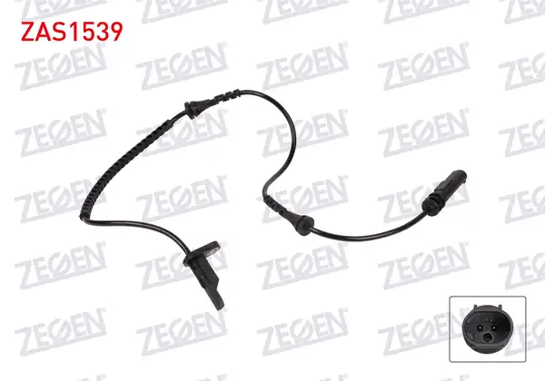 ZEGEN ZAS1539 | ABS Sensörü Ön Sol-Sağ BMW 1 Serisi (F40) 19-/ 2 Serisi (F44 F46) 14-/ X1 (F48) 14-22
