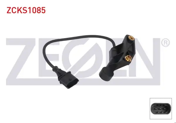 ZEGEN ZCKS1085 | Krank Devir Sensörü Kablolu 272 mm Opel Astra G