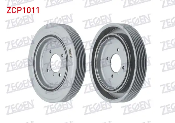 ZEGEN ZCP1011 | Krank Kasnağı Peugeot Partner (5F) 1.9 D 1996-2008 / Berlingo (Mf) 1.9D 1996-2008 / Scudo (220P) 1.9 D 1996-2006