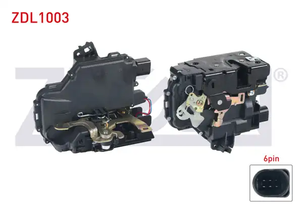 ZEGEN ZDL1003 | Kapı Kilidi Motorlu Sağ Arka 6 Pin Volkswagen Golf IV-Passat-Bora 1997-2005 / Seat Leon 1999-2006