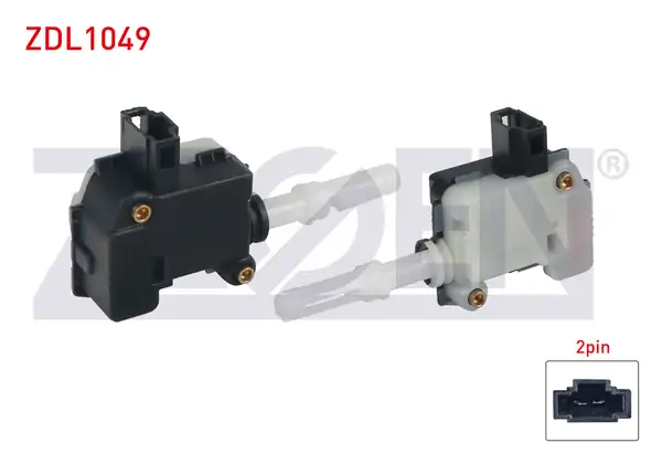 ZEGEN ZDL1049 | Bagaj Kilit Motoru 2 Pin Volkswagen Caddy III Transporter V Phaeton 2004 2015 Touareg 2010 Skoda Superb 2002 2010