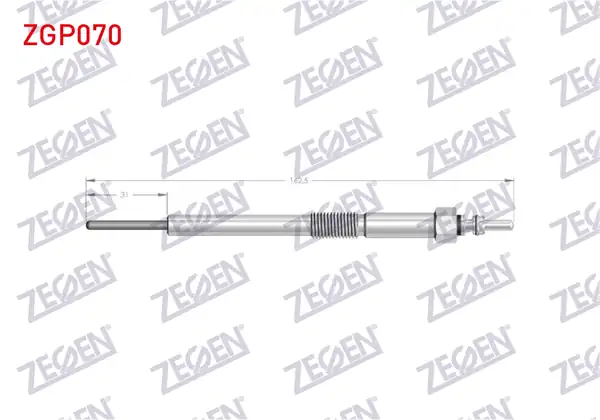 ZEGEN ZGP070 | Kızdırma Buji 11v Honda Accord Civic Cr V 2 2 Ctdı 11v 10 Adet