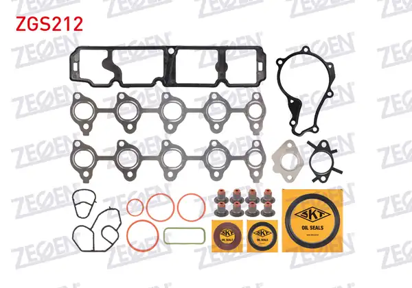 ZEGEN ZGS212 | Motor Takım Conta Full (Skc Yok) (Skt Keçeli) Euro 5 Citroen Berlingo-Peugeot Partner-301-308-3008 1.6 HDI Ford Focus-Connect 1.6 TDCI