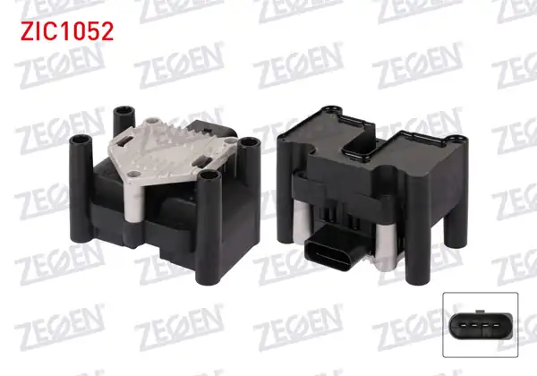 ZEGEN ZIC1052 | Ateşleme Bobini VW Golf IV 1.6İ 1997-2005 / Polo 1.4 1999-2001 / Bora 1.6İ 1998-2005 / Golf V 1.6İ 2003-2009 / Jetta III 1.6İ 2005-2010 / Passat 1.6 2005-2008 / Ibiza V 1.2 TSI 2008-/ Leon 1.2 TSI 2005-2012