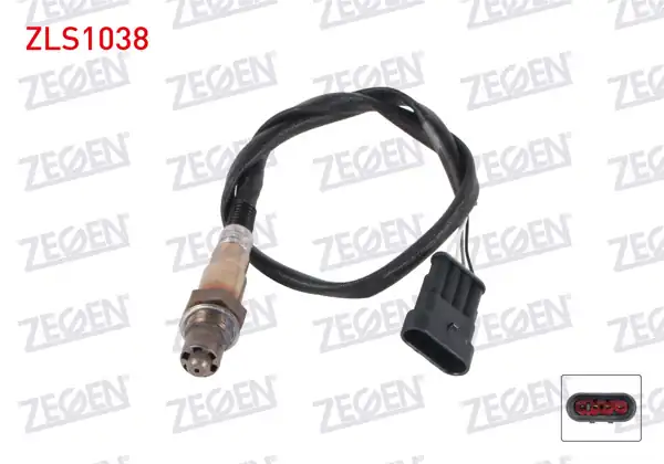 ZEGEN ZLS1038 | Lambda (Oksijen) Sensörü 600 mm Fiat Bravo-Marea