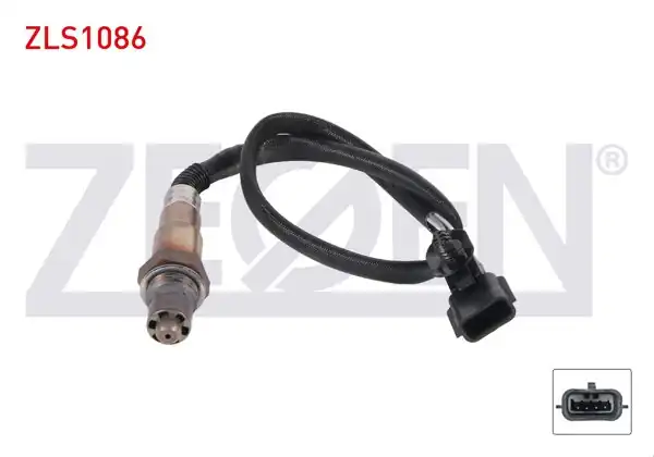 ZEGEN ZLS1086 | Lambda (Oksijen) Sensörü 500 mm Renault Clio III