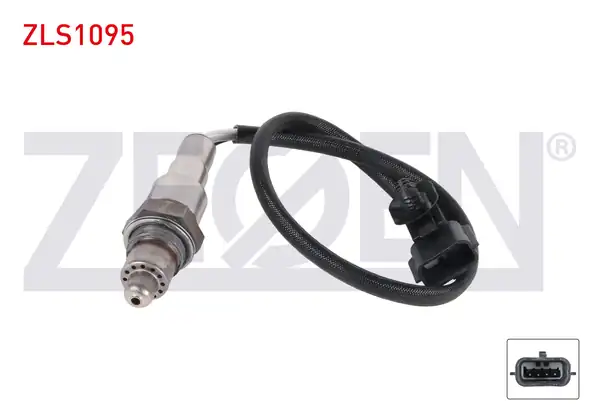 ZEGEN ZLS1095 | Lambda (Oksijen) Sensörü 420 mm Renault Clio IV 1.2 16V (D4f 740) 2015-/ Megane IV 1.6İ (M5m 450) 2016 -