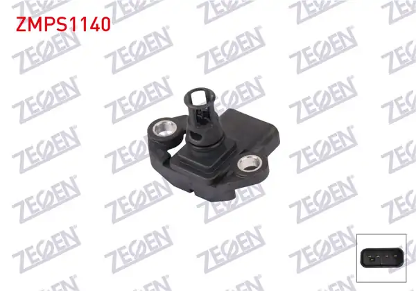 ZEGEN ZMPS1140 | Map Sensörü Peugeot 107 / Citroen C1 / Toyota Aygo 1.0 2005 -