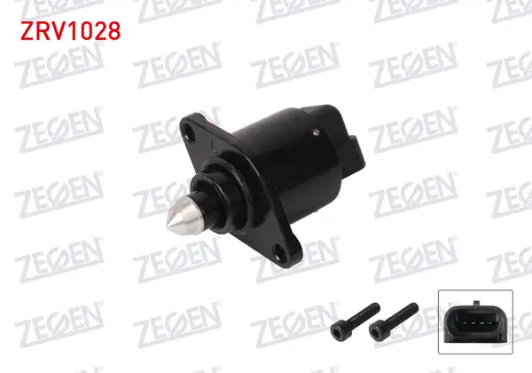 ZEGEN ZRV1028 | Rolantı Ayar Valfi Peugeot Partner 1.4 1996-2015 / 206 1.4 1998-2012 / Citroen Berlingo 1.4 1996-2011