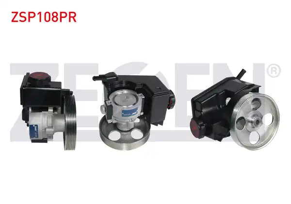 ZEGEN ZSP108PR | Direksiyon Pompası 100 Bar Kasnaklı 137mm 6Pk Depolu Peugeot 206 1.4İ 16V-1.6İ 16V-2.0İ-1.4 HDI 1998-2006