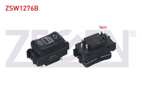 ZEGEN ZSW1276B | Cam Açma Anahtarı Tekli 5 Pin Mercedes E Serisi W124 S Serisi W126 1981 1995