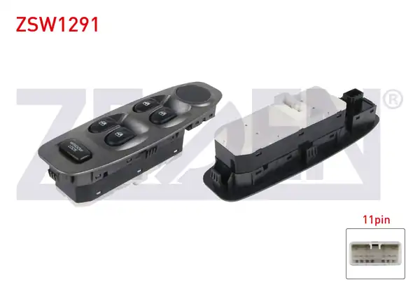 ZEGEN ZSW1291 | Cam Açma Anahtar Grup 11 Pin Hyundai Accent 2000 2003