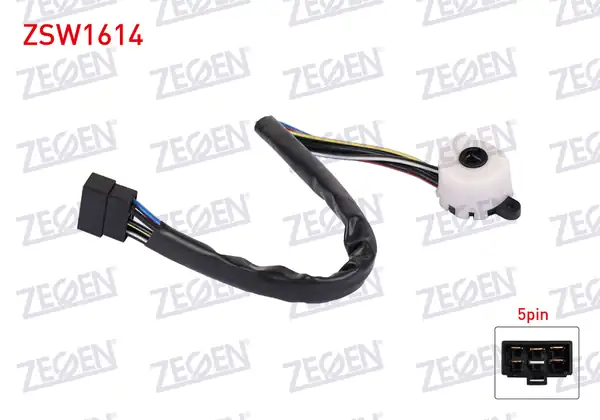 ZEGEN ZSW1614 | Kontak Termiği 5 Pin Mitsubishi L300 1987 1997