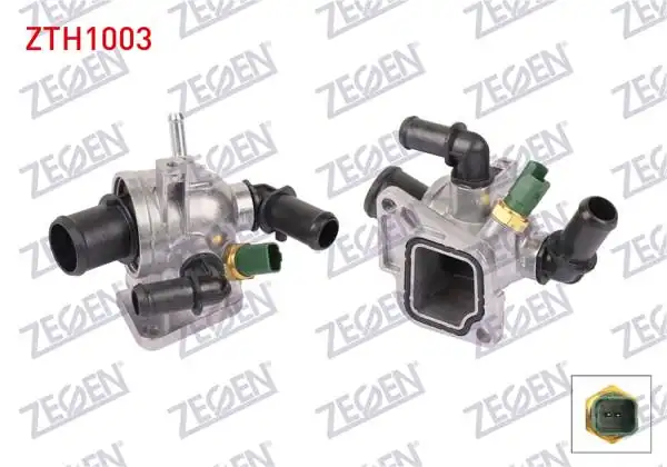 ZEGEN ZTH1003 | Termostat Komple Müşürlü 88 C Euro 4 Doblo 1.3 JTD 2001-2010 / Linea 1.3 Mjt 2007-/ Astra H 1.3 CDTI 2004-2010