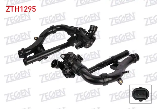 ZEGEN ZTH1295 | Termostat Komple Plastik Müşürlü 97 C Mercedes C Serisi (W205) C 200, 250, 300 2013-2018 / E Serisi (W212) E 200, 250, 300, 350 2013-2016 / Glc (X253) 250 2015-2019 / Slk (R172) 200 2015 -