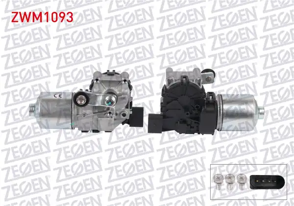 ZEGEN ZWM1093 | Silecek Motoru On 12V Skoda Fabia 2014 -