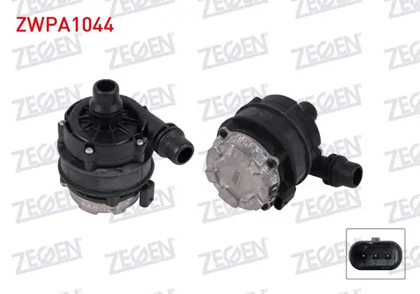 ZEGEN ZWPA1044 | Yardımcı Su Pompası Mercedes A Serisi (W176) 2012-2018 / A Serisi (W177) 2018-/ B Serisi (W247) 2019-/ C Serisi (W205) 2014-2018 / E Serisi (W213) 2016 -