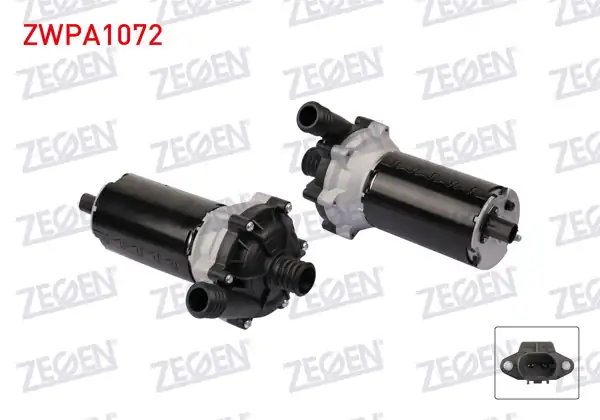ZEGEN ZWPA1072 | Yardımcı Su Pompası Mercedes C218 CLS 250Cdı, 350Cdı, 350 D 2014-2017 / E W211 E200 CDI, E200 Kompressor, E220 CDI, E240, E270 CDI, E280 CDI, E320 2002-2008