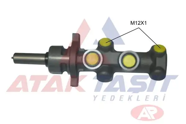 AP 212872 | Fren Anamerkez Alüminyum 22 2 mm C4 1 4 1 6 Hdi 2004 2009 Peugeot 307 1 4 1 4 Hdi 1 6 Hdi 2000 2007