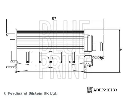 BLUEPRINT ADBP210133 | Chery Tıggo 7 23 Tıggo 8 Pro 23 Omoda 5 23 Yağ Filtresi