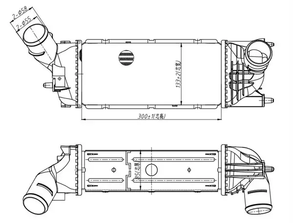 MGA 87198 | Turbo Radyatörü İntercooler Peugeot 407 Citroen C5 II 1 6 2 0 Hdi 04