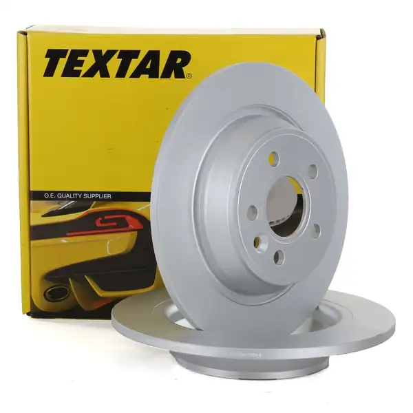 TEXTAR 92159303 | Ford Mondeo 2007 2014 Arka Fren Disk Takımı 2 Adet Focus Mondeo Kuga 05 15 Arka