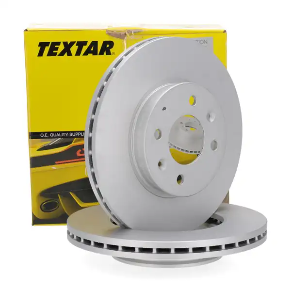 TEXTAR 92164703 | Hyundai Accent 3 İ20 Pb Kia Rio 2 Esp Uyumlu Ön Fren Diski Seti