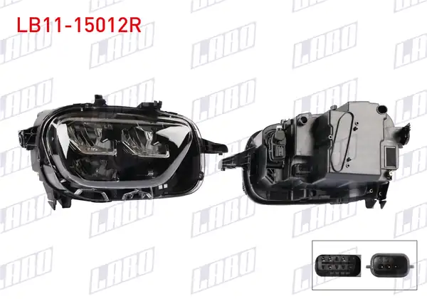 LABO LB11-15012R | Far Sağ Ledli Citroen C3 2020